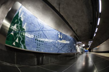 Metro İstasyonu'na Stockholm