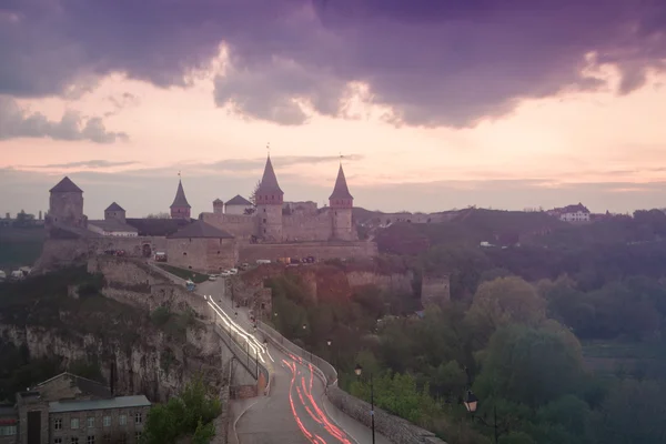 Castello medievale. Ucraina, Kamenets-Podolsk — Foto Stock