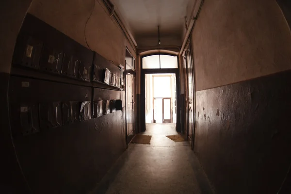 Porta d'ingresso della vecchia casa — Foto Stock