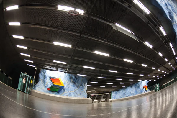 Stazione della metropolitana di Stoccolma — Foto Stock