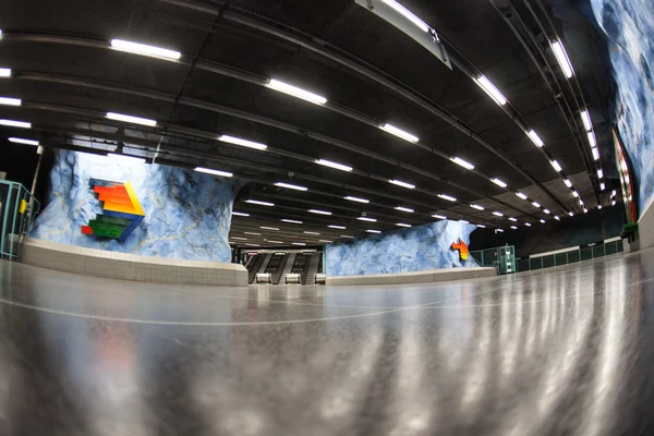 Estación de metro de Estocolmo — Foto de Stock