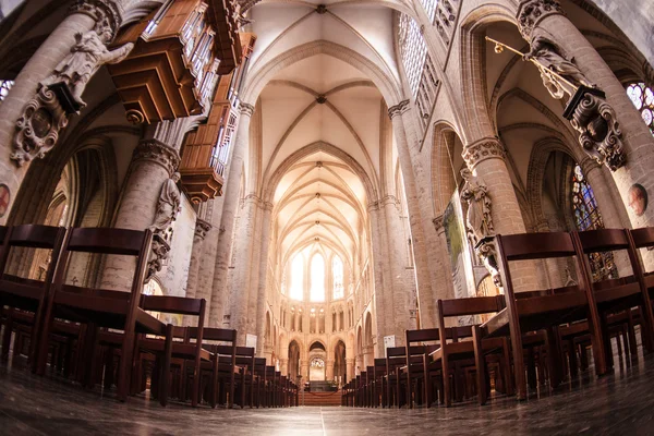 T. Michael and St. Gudula Cathedral — Stock Photo, Image