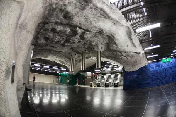 Stockholm Subway station — Stock Photo, Image