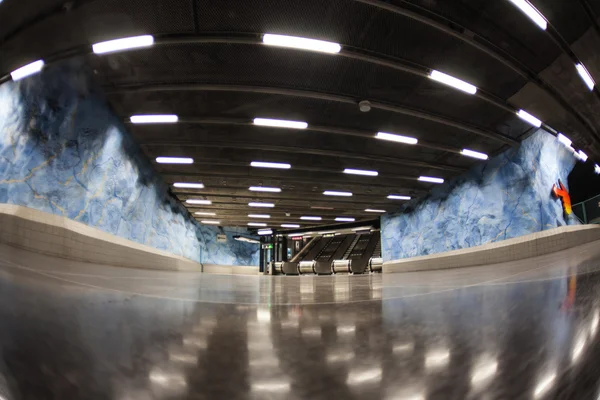 Stockholm subway station — Stockfoto