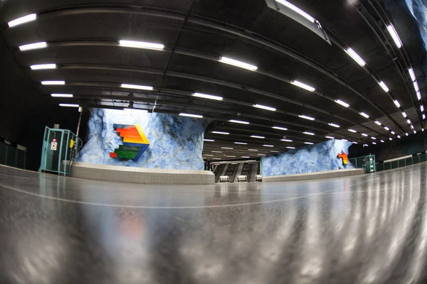 Estación de metro de Estocolmo — Foto de Stock