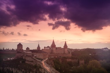 Ortaçağ Kalesi. Ukrayna, Kamenets-Podolsk