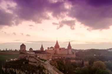 Ortaçağ Kalesi. Ukrayna, Kamenets-Podolsk