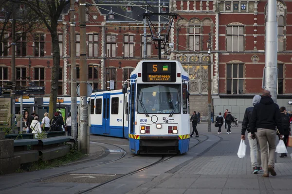 Tranvía de Ámsterdam —  Fotos de Stock