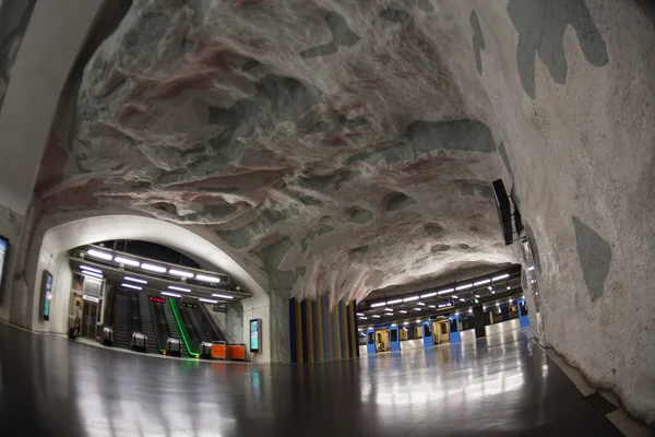 Stazione della metropolitana di Stoccolma — Foto Stock