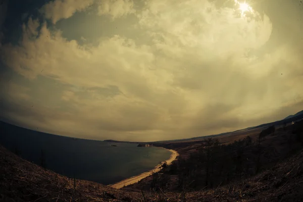 贝加尔湖湖 — 图库照片