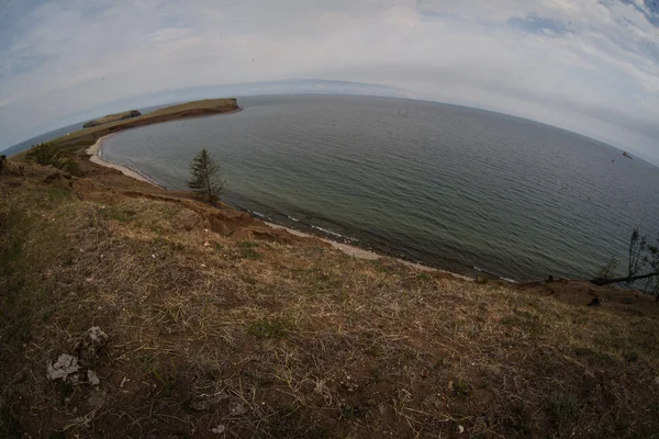 Lago Baikal. Manhã de verão na Ilha Olkhon — Fotografia de Stock