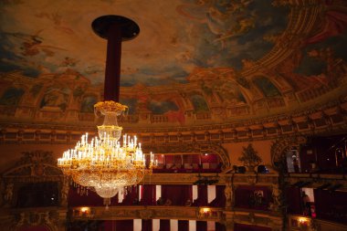 La Monnaie Opera Belçika oditoryum içinde
