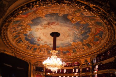 La Monnaie Opera Belçika oditoryum içinde