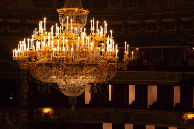 La Monnaie Opera Belçika oditoryum içinde