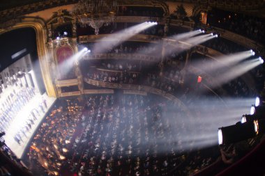 La Monnaie Opera Belçika oditoryum içinde