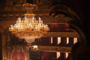 La Monnaie Opera Belçika oditoryum içinde
