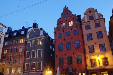Stockholm - Gamla stan Stortorget yerde