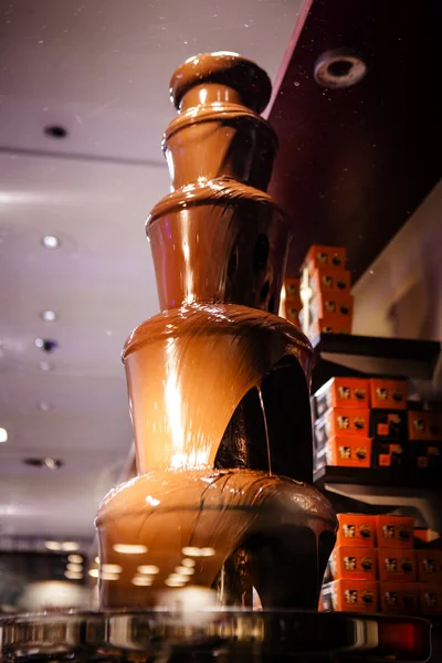 La fuente de chocolate — Foto de Stock
