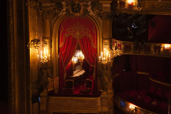 A l'intérieur de l'auditorium de l'Opéra de la Monnaie de Belgique — Photo