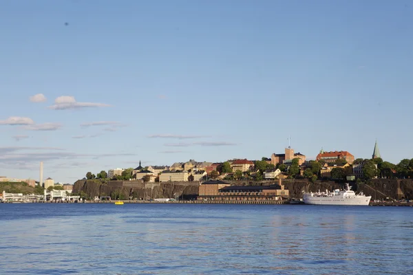 Schöner blick auf stockholm — Stockfoto