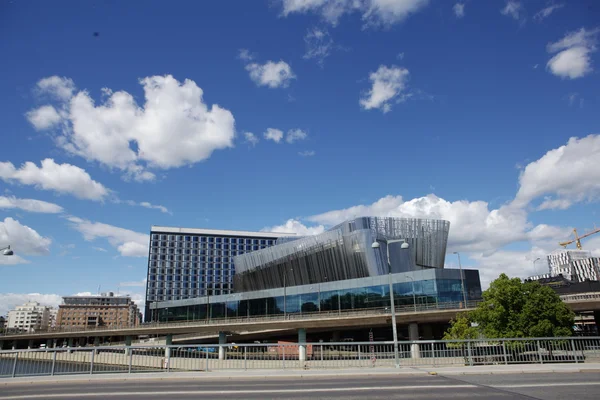 Edifici moderni di Stoccolma, capitale della Svezia — Foto Stock