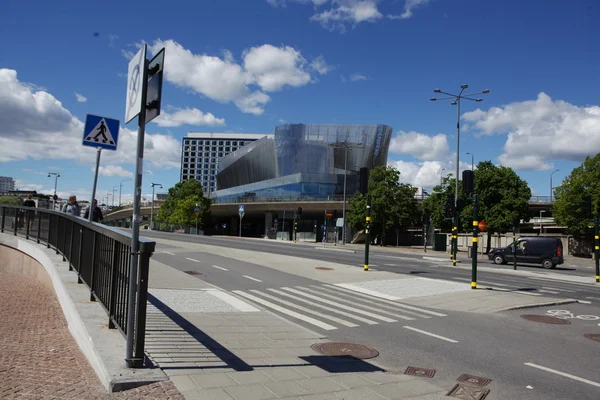 Moderne gebouwen van Stockholm City, hoofdstad van Zweden — Stockfoto