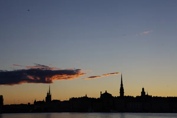Panoramę miasta Sztokholm — Zdjęcie stockowe