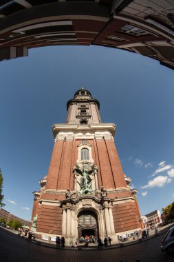 St michael's Kilisesi - Hamburg'un büyük simge