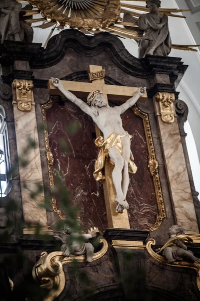 聖 Michael 教会 - ハンブルクのよく知られているランドマークの一つ — ストック写真