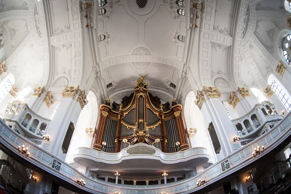 Iglesia de San Miguel en Hamburgo — Foto de Stock