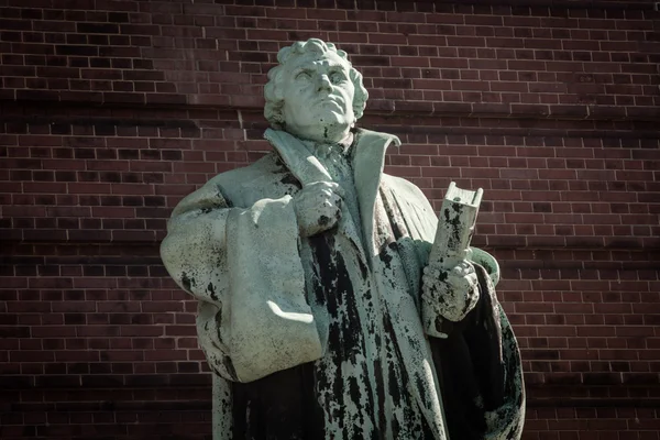 Статуя Мартина Лютера — стоковое фото