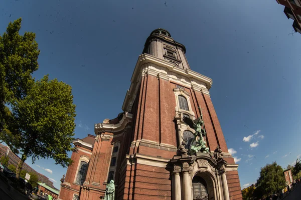St michael's Kilisesi - Hamburg'un büyük simge