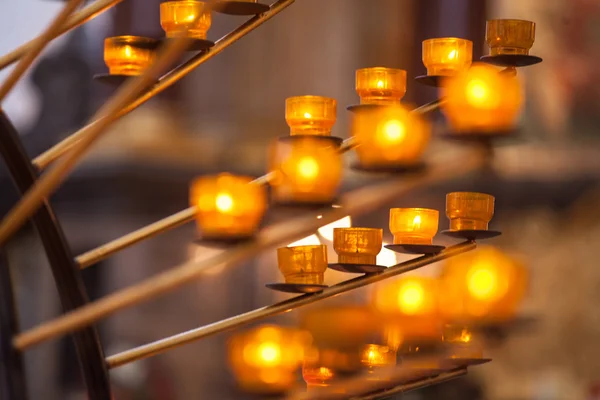 Velas de iglesia Imagen De Stock