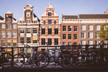 Amsterdam'da Bisiklet