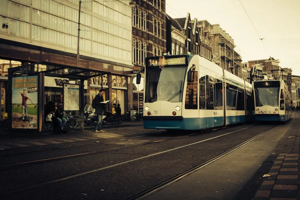 Tram Amsterdam — Photo