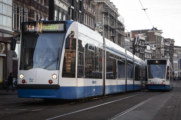Tranvía de Ámsterdam —  Fotos de Stock