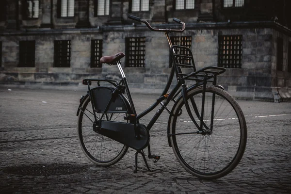 Cyklar i amsterdam — Stockfoto