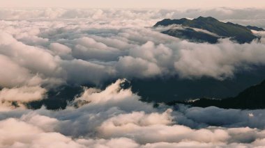 Caldera de Taburiente Ulusal Parkı, La Palma Adası, Kanarya Adaları, İspanya, Avrupa. Caldera de Taburiente Gün batımında.