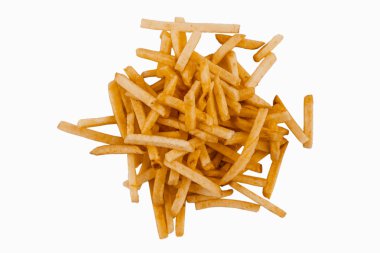 kızarmış patates cipsi izole