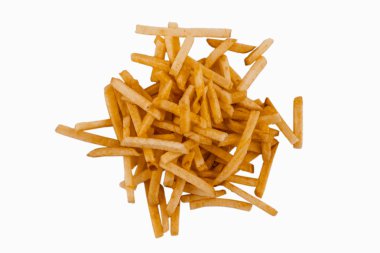 kızarmış patates cipsi izole