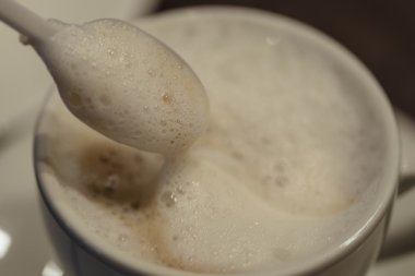 Bir fincan Cafe ' latte