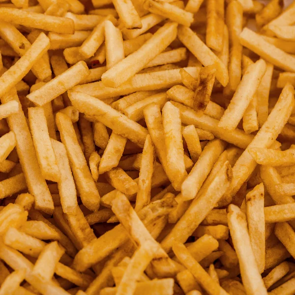 Färska golden potatischips — Stockfoto