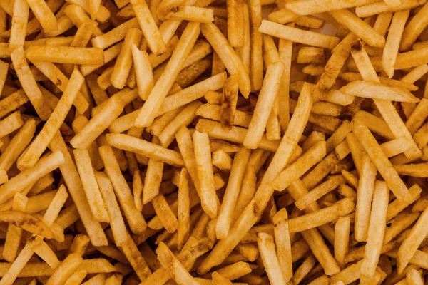 Frische goldene Kartoffelchips — Stockfoto