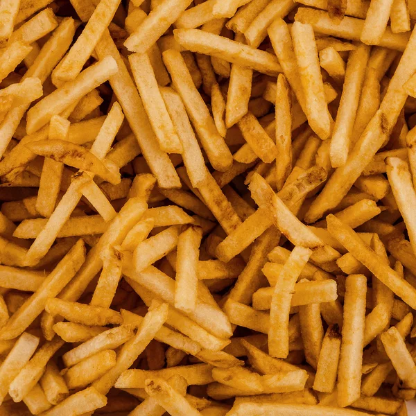 Färska golden potatischips — Stockfoto