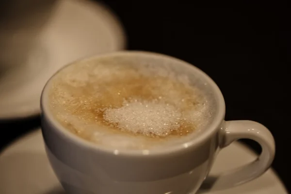 Una taza de café con leche — Foto de Stock