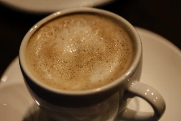 Une tasse de café 'latte — Photo