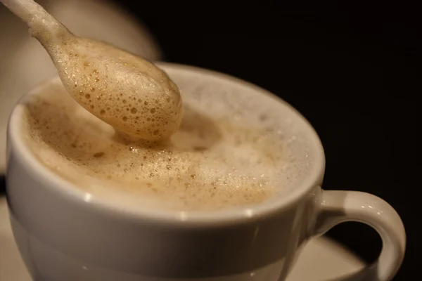 A cup of cafe' latte — Stock Photo, Image