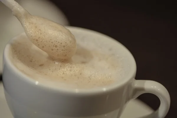 Cup of Cappuccino Coffee — Stock Photo, Image