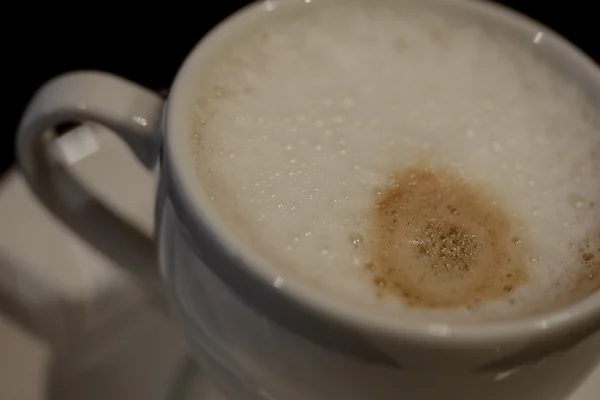 ถ้วยกาแฟคาปูชิโน่ — ภาพถ่ายสต็อก