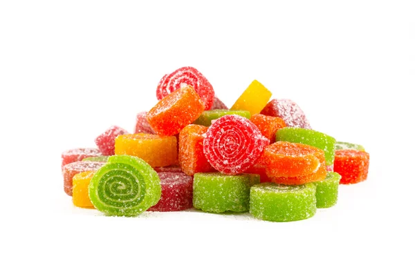 Jelly candies isolated — Stock Photo, Image